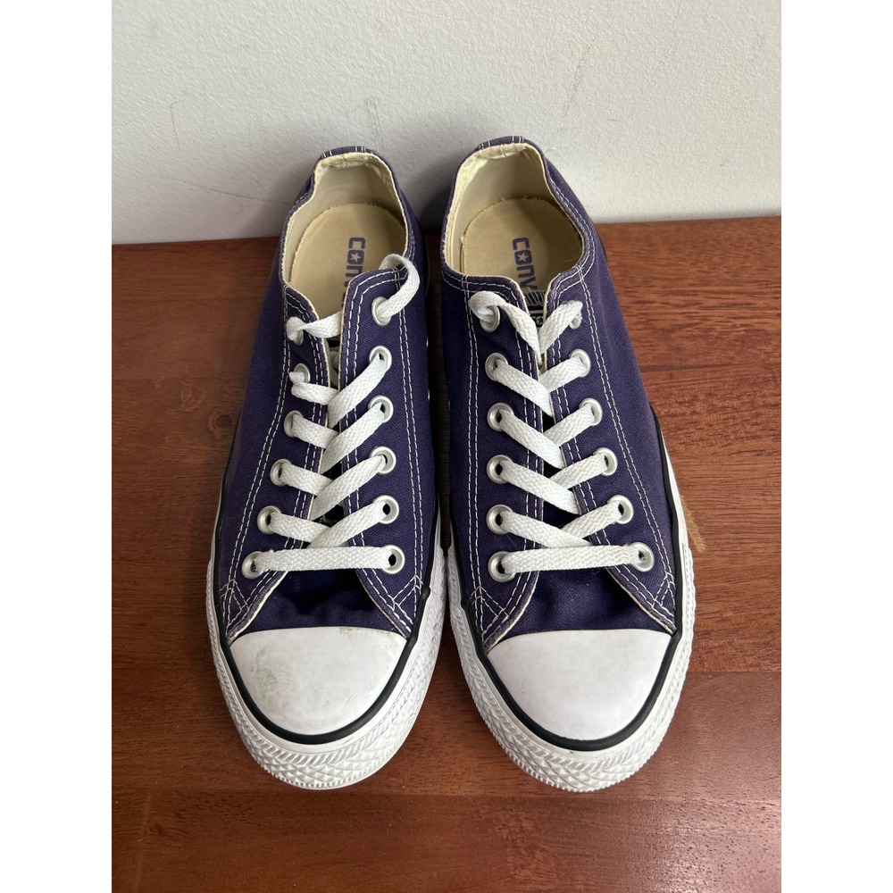 Converse Purple Chuck Taylor All Star Low Top Sneakers Womens 9 Mens 7